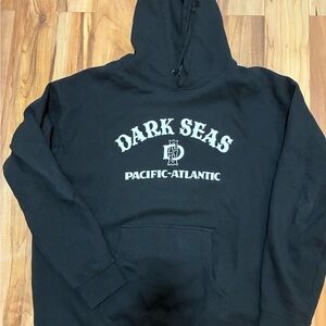 Dark Seas Black Hoodie size XL
